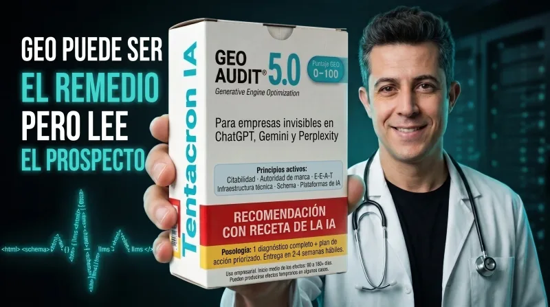 GEO Puede Ser el Remedio. Pero Lee el Prospecto Antes